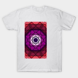 Stained Glass Pattern T-Shirt